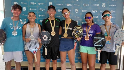 Jovens talentos de São Joaquim da Barra conquistam destaque no Beach Tennis