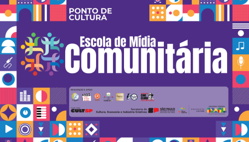 Participe das oficinas culturais gratuitas do projeto Escola de Mídia Comunitária
