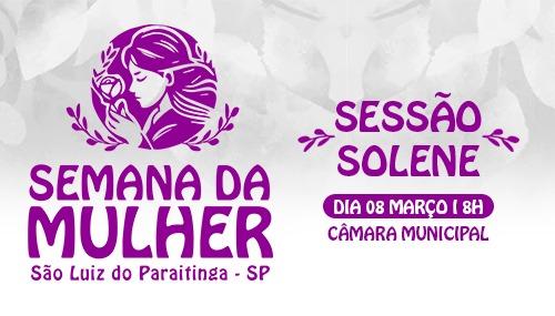 Semana da Mulher em São Luiz do Paraitinga.