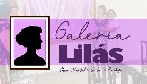Câmara inaugura a "Galeria Lilás" em homenagem às mulheres parlamentares.